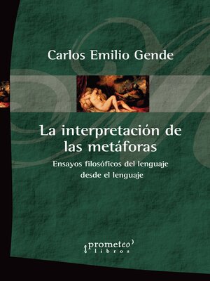 cover image of La interpretación de las metáforas
